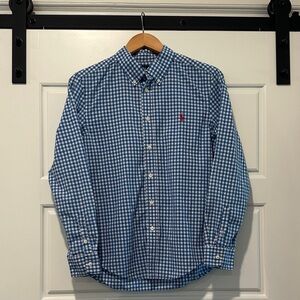 Blue Checkered Men's Shirt